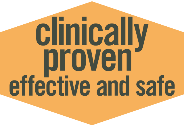 Clinically Proven Safe and Effective